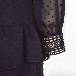 Women Minimalist Vogue Ruffled Hem Bud Skirt - 200000347 Find Epic Store