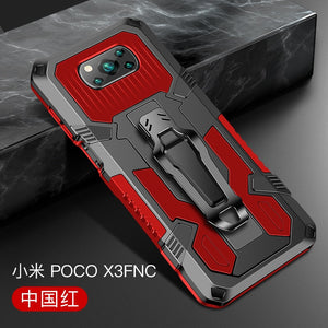 Red Color Case - Shockproof Case For Xiaomi POCO X3 NFC Redmi Note 10 9 9S 7 8 5 10 Pro 9A 9C For Xiaomi POCO X3 Rugged Hybrid Armor Stand Covers - 380230 For POCO X3 / Red / United States Find Epic Store