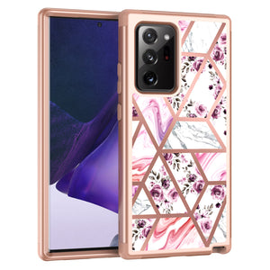 For Samsung Galaxy Note 20 Ultra 5G Note 10 Case, Cute Marble Airbag Series Dual Layer Rugged Bumper Heavy Duty Protective Cover - 380230 for Note 20 / MULTI / United States Find Epic Store