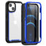 Shockproof Armor Silicone Case For iPhone 13 Pro Max/iPhone 13 Mini/iPhone 13 Pro (2021) Luxury TPU Acrylic Transparent Cover - 0 for iPhone 13 / Blue / United States Find Epic Store