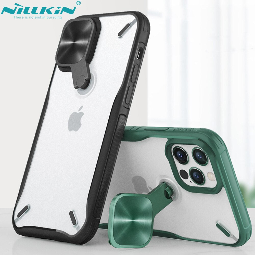 iPhone 12/12 Pro/12 Mini/12 Pro Max Camera Protection Cover Stand Case PC+TPU Material case - 380230 Find Epic Store
