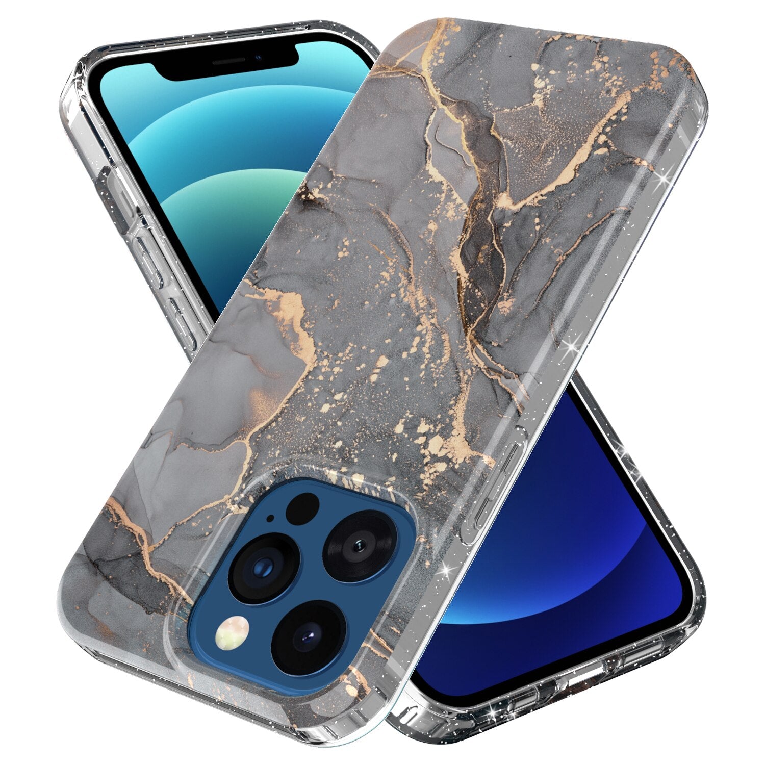 Case For iPhone 13 Pro Max Case 6.7 Inch 2021, Marble Ultra Slim Thin Glossy Shockproof TPU Rubber Stylish Flexible Protective Cover - 0 for iPhone 13 / P-GWL10036 / United States Find Epic Store