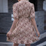 Hollow Lace Pleated Dress - 200000347 Find Epic Store