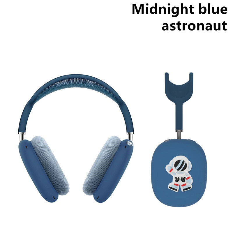 Suitable for Apple AirPods Max protector sleeve cartoon Anime anti-fall Bluetooth headset kawaii silicone for AirPods Max Cases - 200001619 United States / Midnight blue 2 Find Epic Store