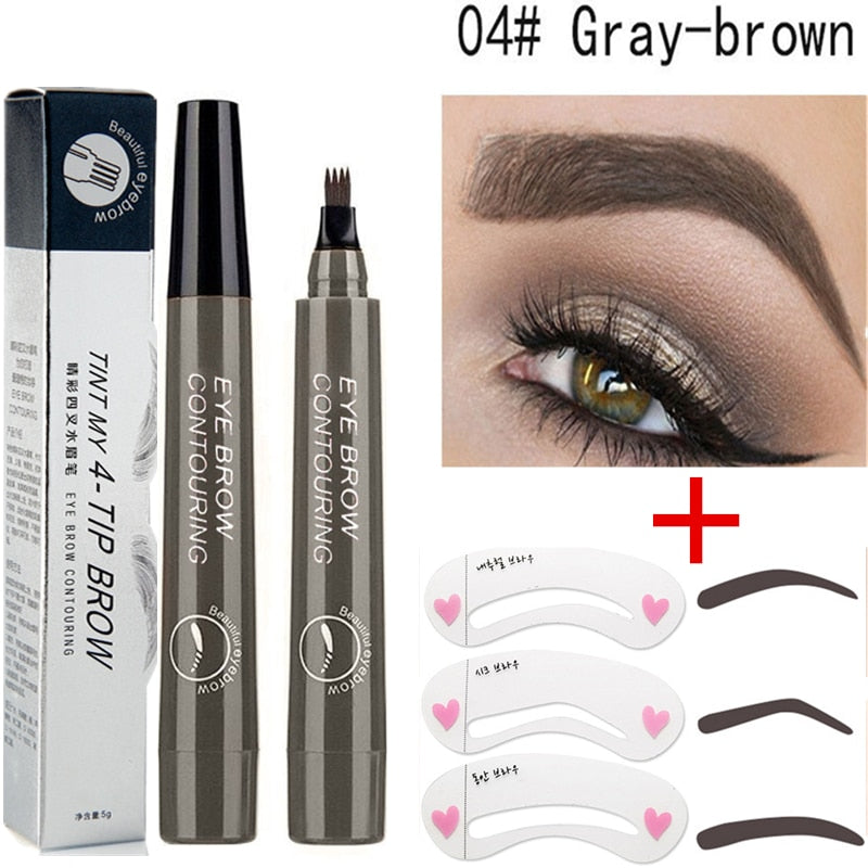 5-Color Four-pronged Eyebrow Pencil - 200001132 04-N / United States Find Epic Store