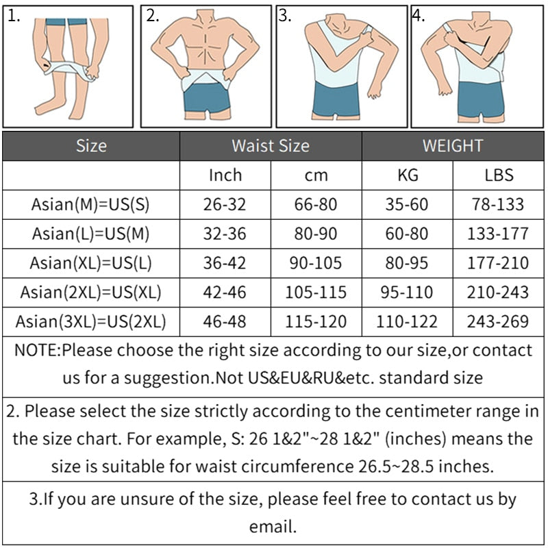 Men Slimming Body Shaper Belly Control Shapewear Man Shapers Modeling Underwear Waist Trainer Corrective Posture Vest Corset - 200001873 Find Epic Store