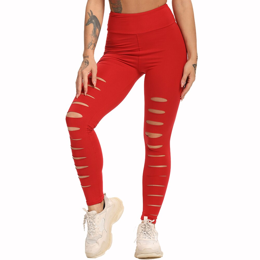 Women Yoga Sport High Waist Stretch Pants - 200000614 Red / S / United States Find Epic Store
