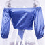 Silk Off Shoulder Crop Top - 200000790 Find Epic Store