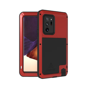 Aluminum Metal Case For Samsung Galaxy Note 20 Ultra Case Original Lovemei Shockproof Drop Heavy Duty Protection Doom Armor - 380230 for note 20 ultra / Red / United States|No Retail Package Find Epic Store