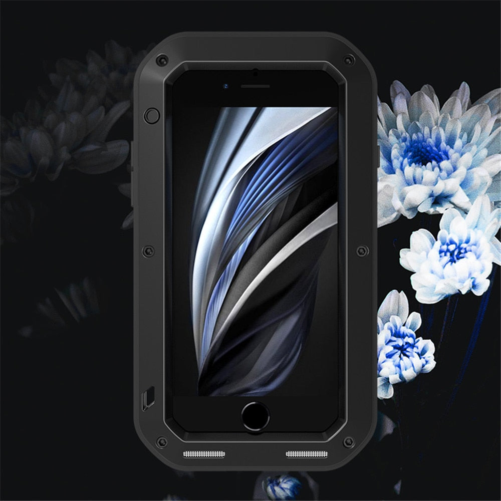 For iPhone SE 2020 Case Original Lovemei Aluminum Metal + Gorilla Glass Shock Drop Waterproof case for iPhone 7 8 - 380230 Find Epic Store