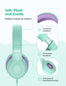 CH6S Cute Kids Headsets Foldable Over-Ear Headphones with 85dB Volume Limited Hearing Protection Headphones With Microphone - 63705 Find Epic Store