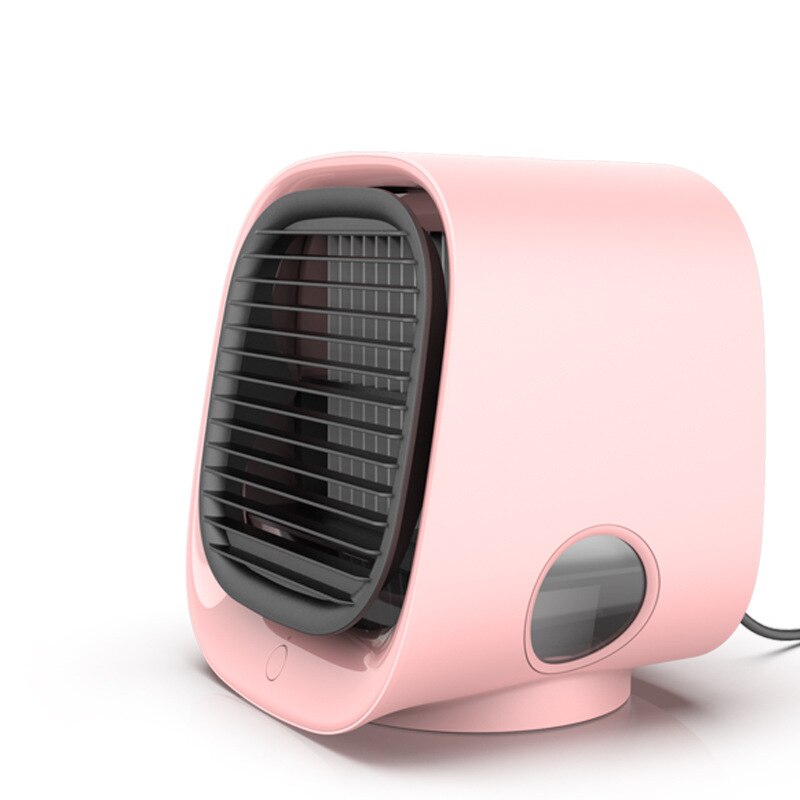 300ml Air Cooler Fan Mini Desktop Air Conditioner USB Portable Circulator Cooler Purifier Humidification For Office Bedroom 2021 - 618 Pink Color / United States Find Epic Store