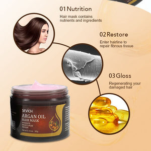 Sevich Hair Treatment Mask Repairs Damage Restore Soft Hair 80g For All Hair Types Keratin Hair & Scalp Treatment - 200001171 Find Epic Store