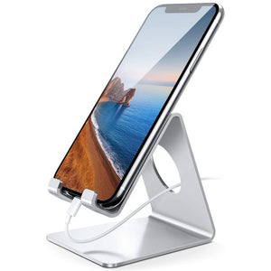 Universal Metal Tablet Cell Phone Stand, Phone Dock: Cradle Holder Stand Compatible with Switch, for iPhone E-Reader (4-13'') - 5093004 Find Epic Store