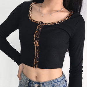 Leopard Printed Tops - 200000791 Find Epic Store