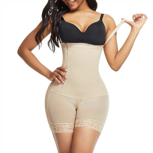 Colombian Reductive Girdles Women Tummy Control Butt Lifter Body Shaper Post Liposuction Waist Trainer Corset Slimming Underwear - 31205 nude bodysuit / S / United States Find Epic Store