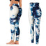 Tie Dye Fitness Legging Women High Waist Workout Leggings Seamless Butt Lifting Scrunch Stretch Legins Gym Sports Slim Pants - 200000865 Blue-White / S / United States Find Epic Store