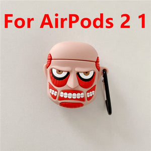 Anime Attacking Giant For AirPods Pro 2 1 Cases Cute wireless earphone protector Cover giant for Air Pods Pro AirPods 2 1 Case - 200001619 United States / for airpods 2 1 6 Find Epic Store
