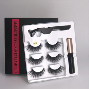 3 Pairs of Five Magnet Eyelashes - 201222921 020 / United States Find Epic Store