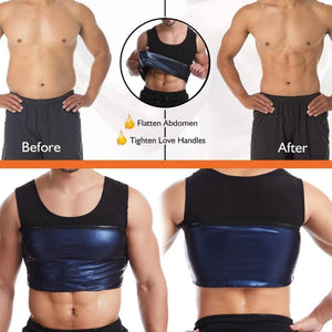 Men Women Neoprene Slimming Vest Sauna Sweat Body Shaper Vest Waist Trainer Fat Brunning Corset For Women Weight Loss Shapewear - 31205 Find Epic Store