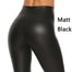 Black PU Leather Skinny High Waist Pants - 200000614 matt black / XS / United States Find Epic Store