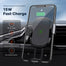 15W Qi Wireless Charger Car Holder ,ROCK for iPhone 12 Pro Samsung Xiaomi Intelligent Infrared Air Vent Mount Car Phone Holder - 200001378 Find Epic Store