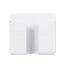 Wall Mounted Organizer Box Mobile Phone Charging Holder Stand Punch-free TV Remote Control Storage Box Phone Plug Holder Rack - 0 United States / White Find Epic Store