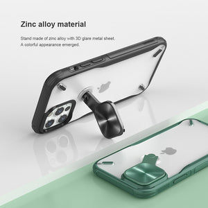 For iPhone 12 Pro Max Case, NILLKIN Camera Protection Cover Stand Case For iPhone 12 Mini PC+TPU Material Phone Case for iPhone12 - 380230 Find Epic Store