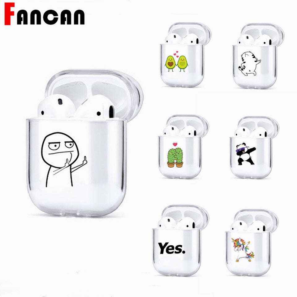 TPU Case For Apple AirPods 2 1 Case Cover Coque Wireless Bluetooth Earphone Transparent Soft Cover For AirPods Funda Capa Cases - 200001619 Find Epic Store