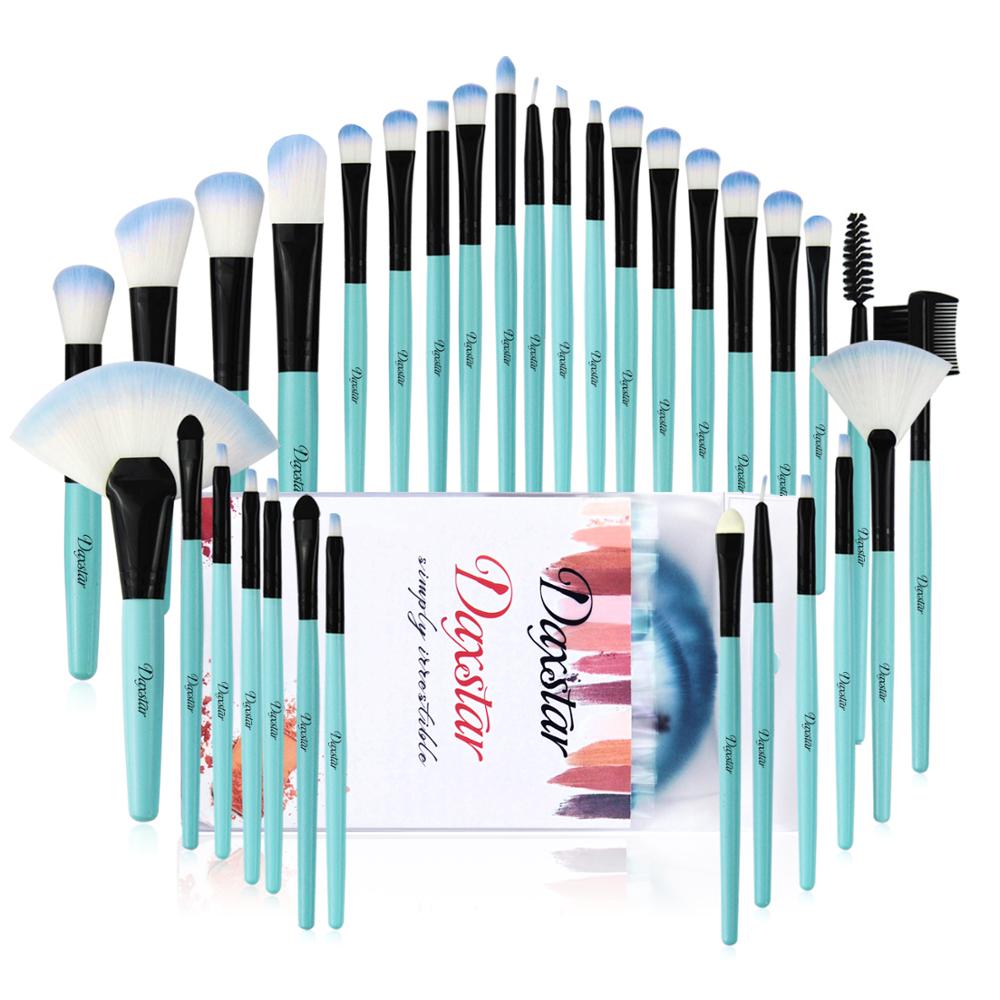 32pcs Women's Fashion synthetic Makeup Brushes Set Powder Foundation Eye shadow Cosmetics Beauty Soft Hair Maquiagem Tool Kits - 200001189 Blue / United States Find Epic Store