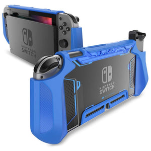For Nintendo Switch Case MUMBA Series Blade TPU Grip Protective Cover Dockable Case Compatible with Console & Joy-Con Controller - 200003126 United States / Blue Find Epic Store