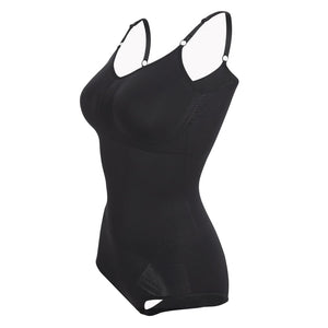 Bodysuit Shapewear Waist Trainer Full Body Shaper Women Tummy Control Slimming Sheath Abdomen Shapers Slim Corset Modeling Belt - 31205 Black / S / United States Find Epic Store
