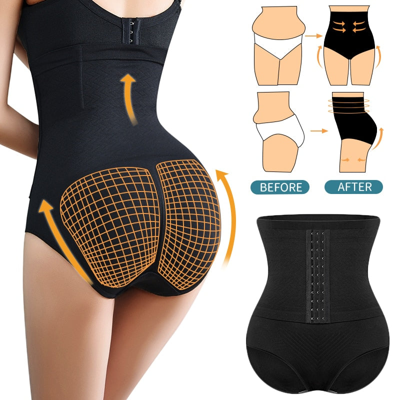 High Waist Shapewear Butt Lifter Waist Trainer Shaping Panties Hip Push Up Body Shapers Booty Enhancer Slimming Underwear Shorts - 31205 Find Epic Store