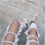 Women Sexy Transparent Slim Mesh Fishnet Pantyhose - 200000868 Middle Hole / United States Find Epic Store