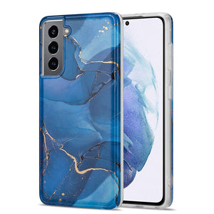 Blue Color Case - Plating Geometric Marble Phone Case For Samsung Galaxy s21 s20 Ultra Plus Note 20 10 S10 S20 FE Ultra Plus A50 A30S A50S A51 A71 - 380230 for S9 / Blue / United States Find Epic Store