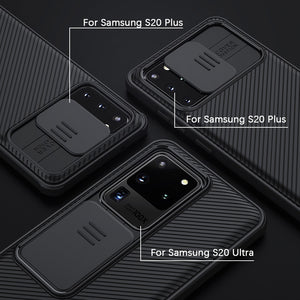 for Samsung Galaxy S21 S20/S21 Ultra/Plus S20 FE A51 A71 Note 20 Ultra Case,NILLKIN Lens Camera Protection Slide Protect Cover - 380230 Find Epic Store