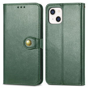 For iPhone 13 Pro Max, iPhone 13 Wallet Case (2021) PU Leather Folio Flip Cover Credit Card Holder Protective Book Folding Case - 380230 for iPhone 13 / green / United States Find Epic Store