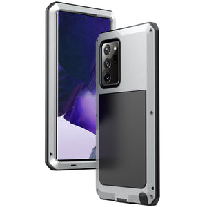 For Samsung Galaxy Note 20 Ultra Case Aluminum Metal Case Original Shockproof Drop Heavy Duty Protection Doom Armor for note20U - 380230 for note 20 / Silver phone case / United States Find Epic Store
