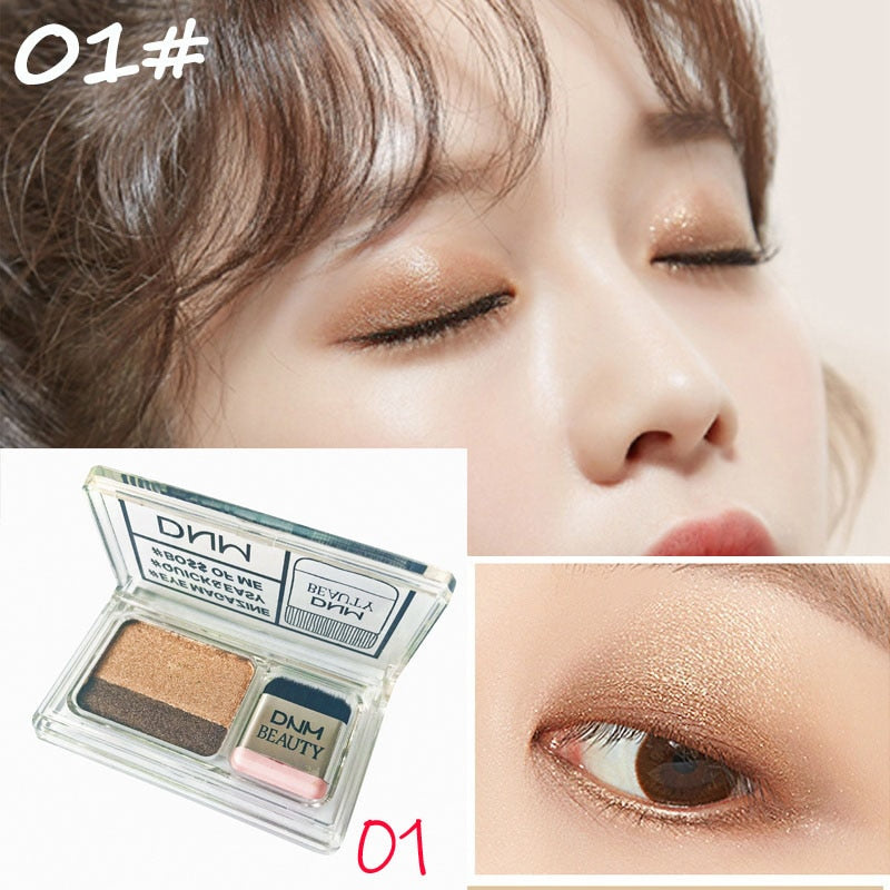 Two-Color Small Box of Lazy Eyeshadow Make-up - 200001129 01 / United States Find Epic Store