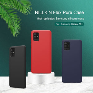 Case for Samsung Galaxy A51 A71 Cover NILLKIN Soft High Purity Liquid Silicon Back Cover Mobile Phone Flexible Shell For A71 - 380230 Find Epic Store