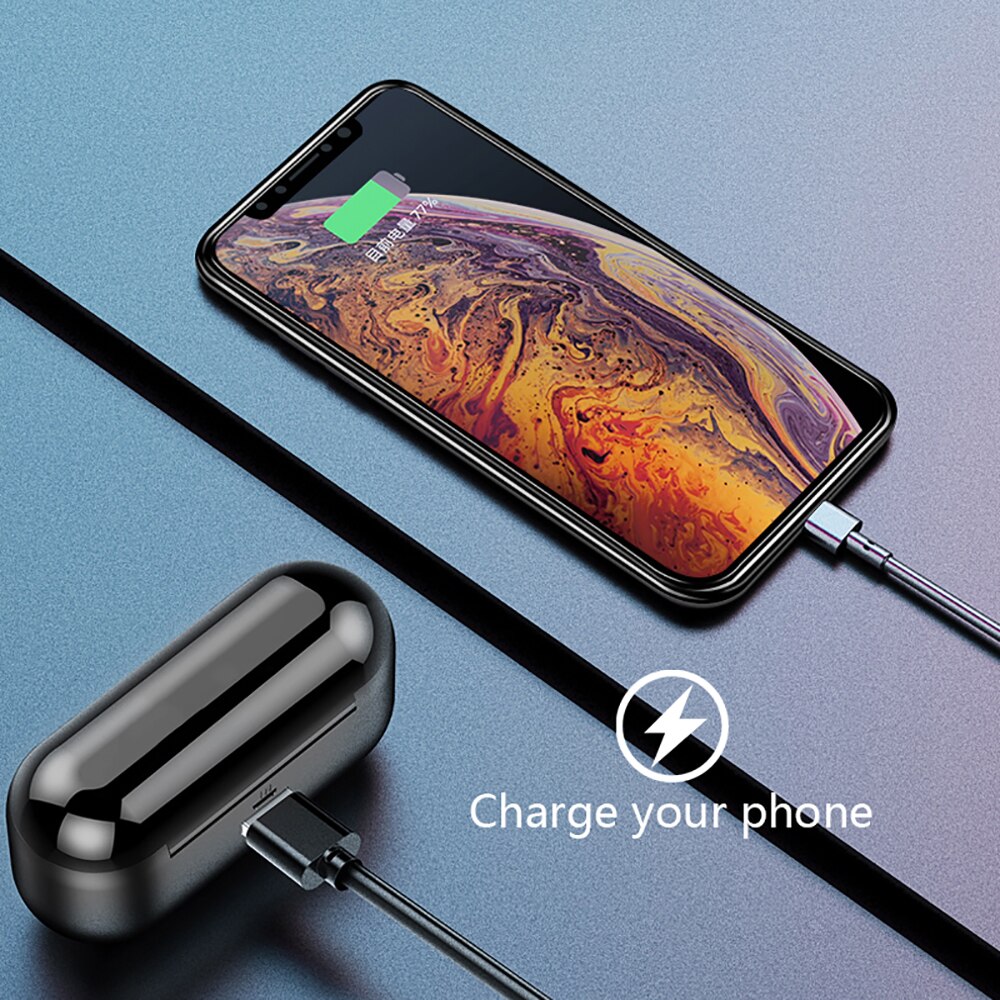 Wireless Bluetooth 5.0 TWS Earphone with Digital Led Power Display Mpow In-Ear Stereo Earbuds with CVC8.0 & 2000mAh Power Bank - 63705 Find Epic Store