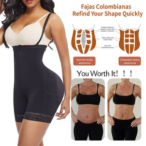 Butt Lifter Shapewear Colombian Reductive Girdles Waist Trainer Body Shaper Tummy Control fajas Slimming Underwear Women Corset - 31205 Find Epic Store