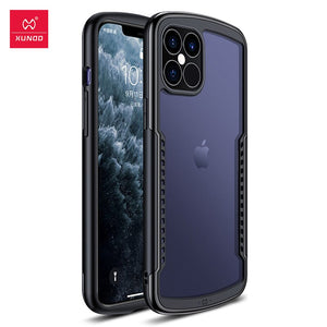 For iPhone 12 Pro/iPhone 12 6.1" Case, Xundd Shockproof Back Cover Protective Transparent Cover Thin Shell For iPhone12 Pro 6.1" - 380230 for iPhone 12 / Black / United States Find Epic Store