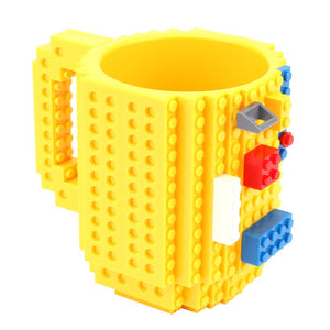 Original Build on Brick Mug - Ideal Cup for Juice, Tea, Coffee & Water - Best Novelty Gift - China / H Find Epic Store