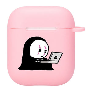 Case for Airpods 2 1 air pod Accessories' Kawaii Anime Cute No Face Man Airpod Earphone Protector for Apple Airpods Cases - 200001619 United States / 6 Find Epic Store