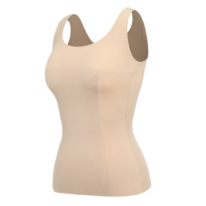 Ultra Light Body Shaper Women Seamless Shapewear Briefer Waist Trainer Slimming Sheath Sleek Smoothers Belly Shapers Tops Corset - 31205 Beige / S / United States Find Epic Store