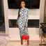 Echoine Sexy Snake Print Bodycon Long Dress - 200000347 Find Epic Store