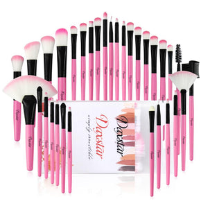 32pcs Women's Fashion synthetic Makeup Brushes Set Powder Foundation Eye shadow Cosmetics Beauty Soft Hair Maquiagem Tool Kits - 200001189 Pink / United States Find Epic Store