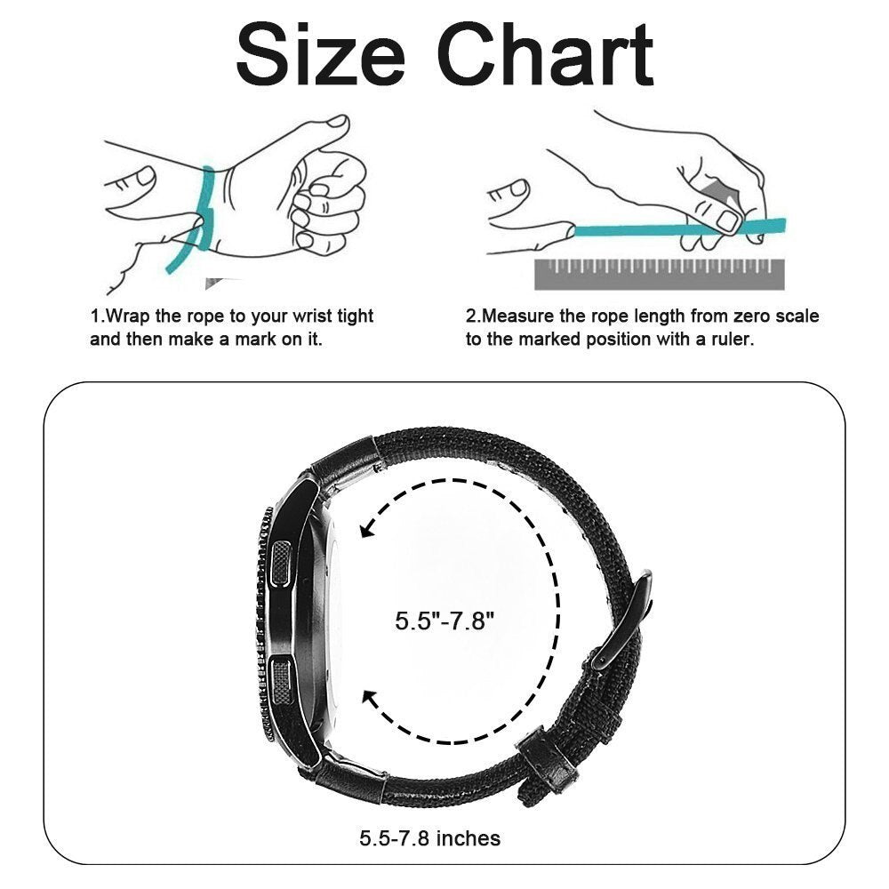 Nylon Fabric Wrist Strap For OPPO Watch 41mm 46mm Nylon Bracelet Band Breathable Strap Wristband For OPPO Watch 46mm 41mm - 200000127 Find Epic Store