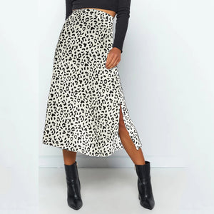 Leopard Print Chiffon Skirt - 349 Find Epic Store